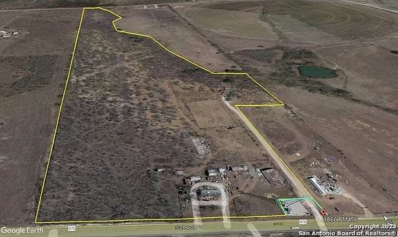 51 Acres of Agricultural Land with Home for Sale in Poteet, Texas