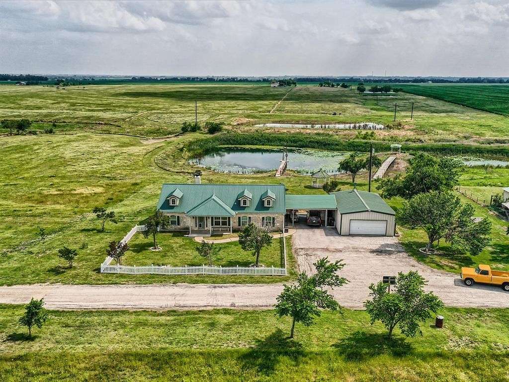 10.5 Acres of Land with Home for Sale in Taylor, Texas