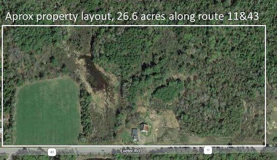 28 Acres of Land with Home for Sale in Exeter Town, Maine