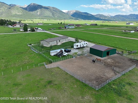 4.4 Acres of Residential Land with Home for Sale in Thayne, Wyoming