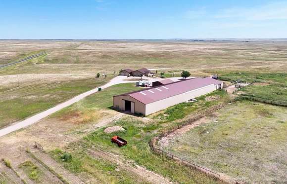 123.3 Acres of Agricultural Land with Home for Sale in Alliance, Nebraska