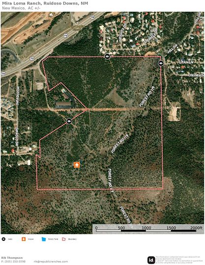 130 Acres of Land for Sale in Ruidoso Downs, New Mexico