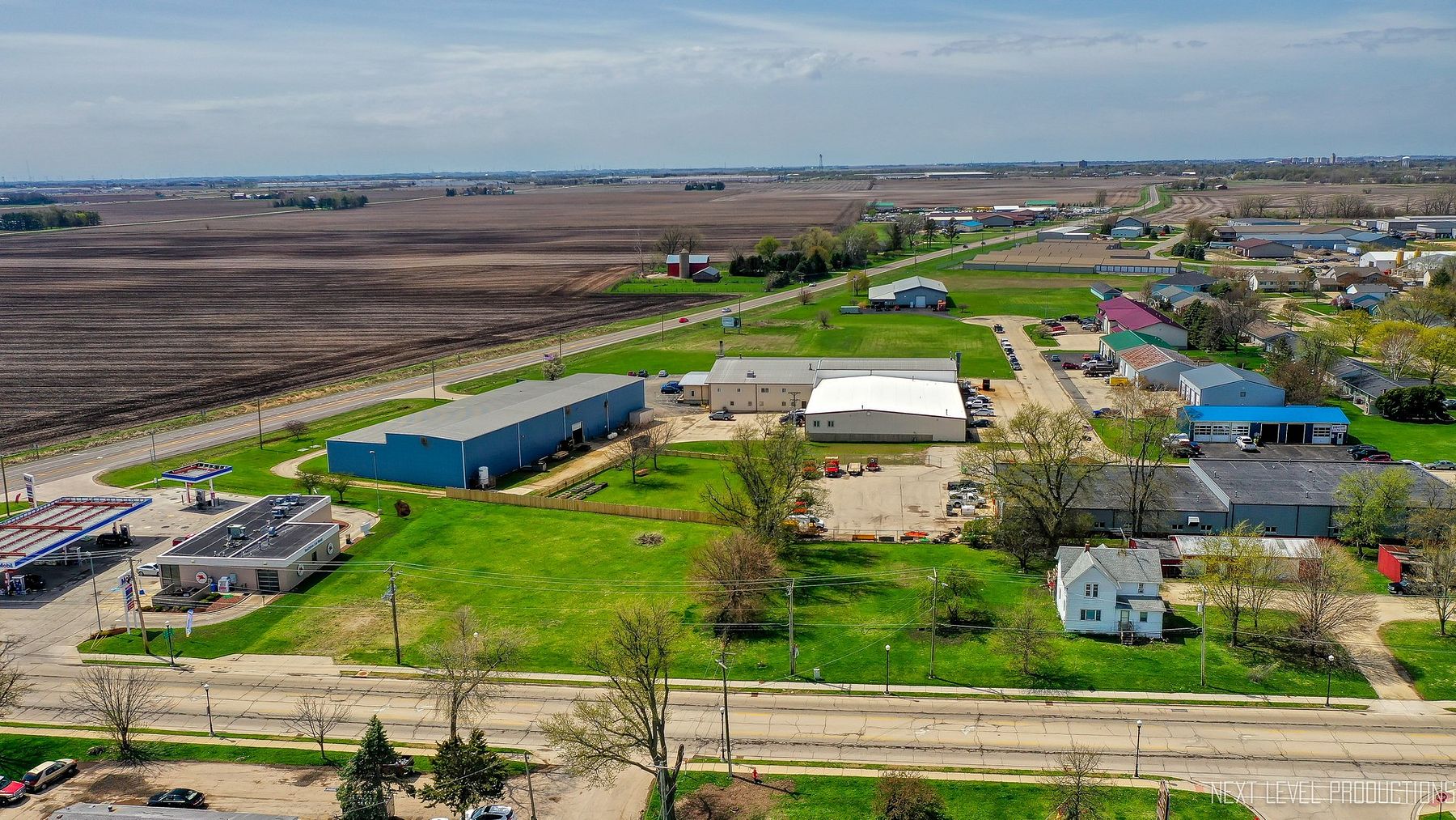 0.85 Acres of Commercial Land for Sale in Cortland, Illinois