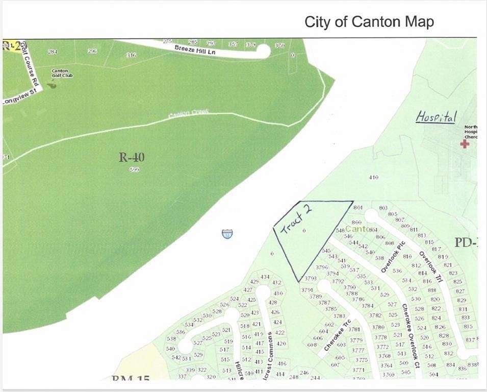 3.4 Acres of Improved Land for Sale in Canton, Georgia