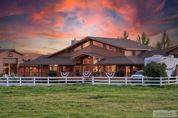 4.7 Acres of Residential Land with Home for Sale in Pocatello, Idaho