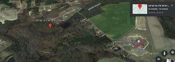 68 Acres of Land for Sale in Roseboro, North Carolina