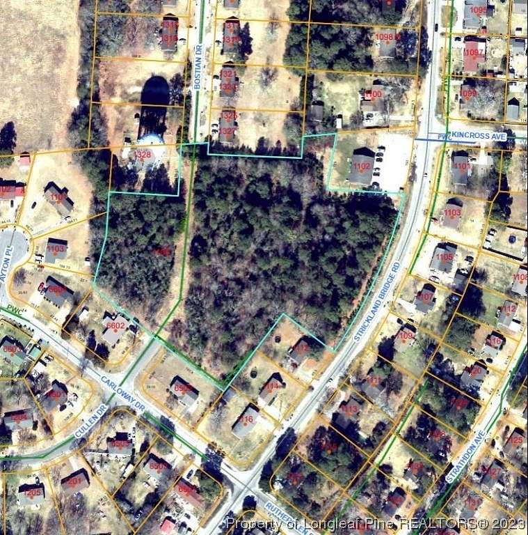 5.5 Acres of Commercial Land for Sale in Fayetteville, North Carolina