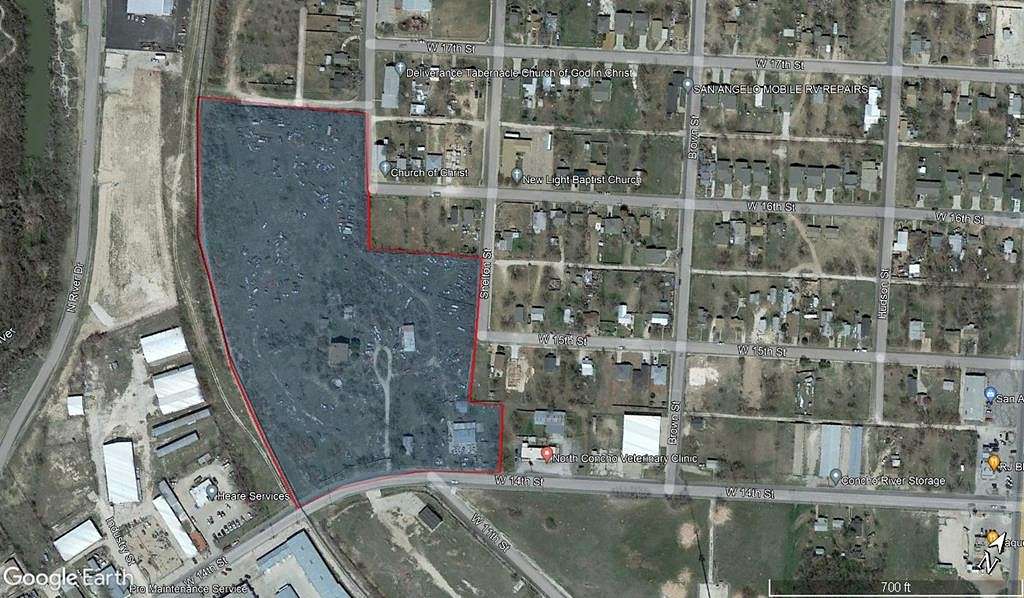 11.8 Acres of Commercial Land for Sale in San Angelo, Texas