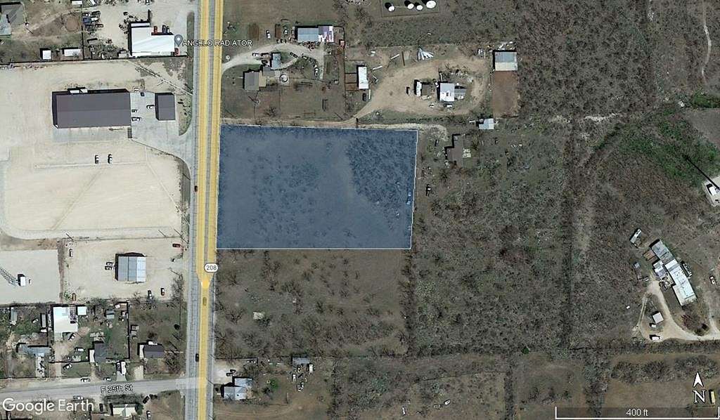 3 Acres of Commercial Land for Sale in San Angelo, Texas