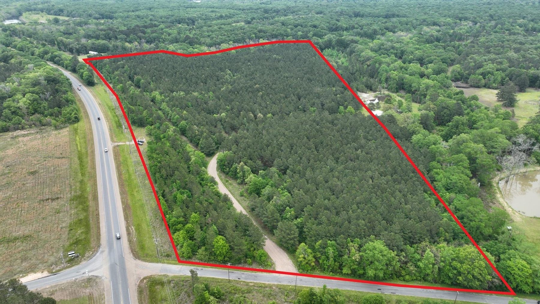55 Acres of Recreational Land for Sale in West Monroe, Louisiana