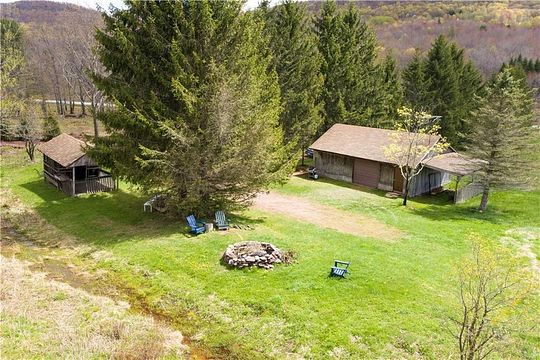 10.4 Acres of Recreational Land with Home for Sale in Bovina Center, New York