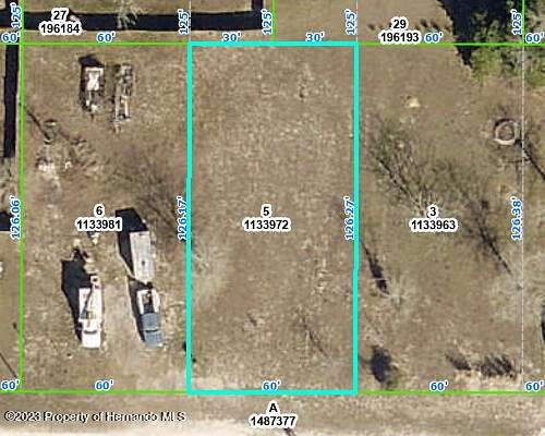 0.17 Acres of Residential Land for Sale in Brooksville, Florida
