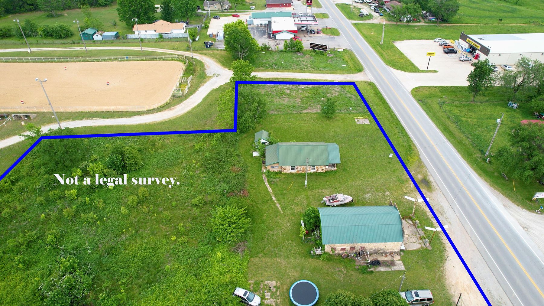 2 Acres of Improved Commercial Land for Sale in Caulfield, Missouri