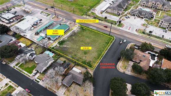 0.86 Acres of Mixed-Use Land for Sale in Victoria, Texas