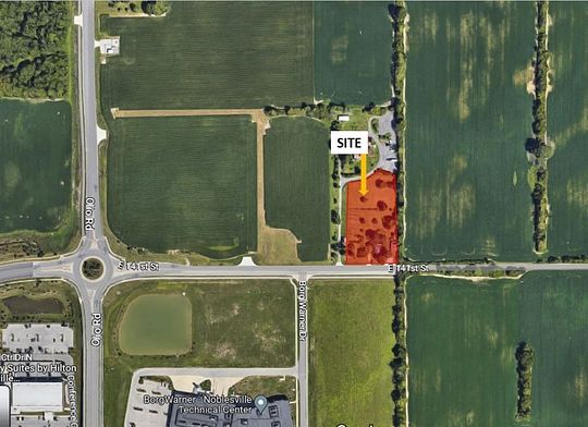 2 Acres of Improved Commercial Land for Sale in Noblesville, Indiana