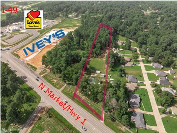 3.12 Acres of Commercial Land for Sale in Shreveport, Louisiana