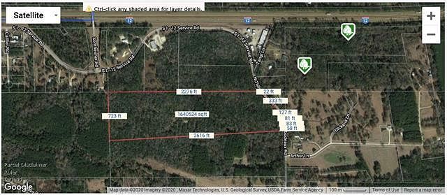 37.7 Acres of Land for Sale in Ponchatoula, Louisiana