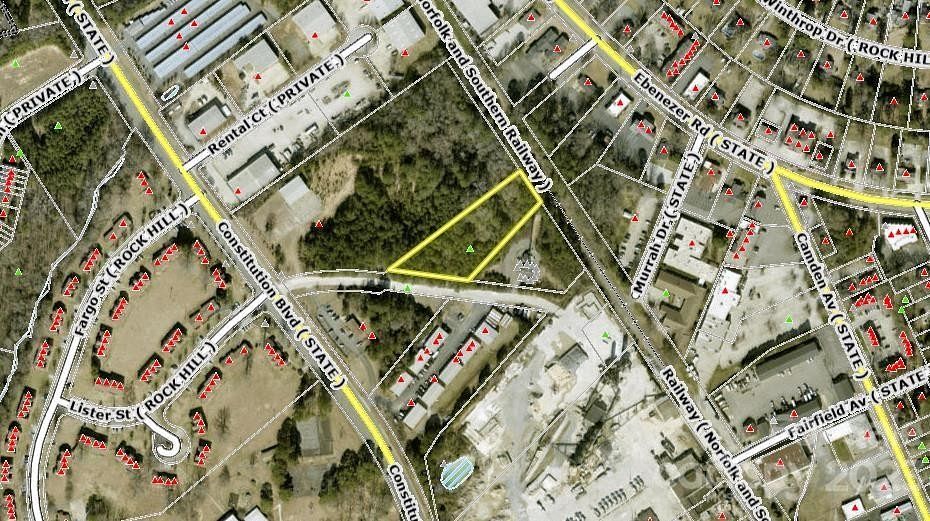 1.7 Acres of Commercial Land for Sale in Rock Hill, South Carolina