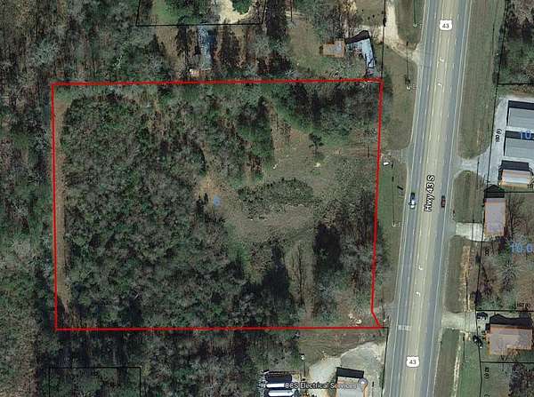 5.13 Acres of Commercial Land for Sale in Thomasville, Alabama