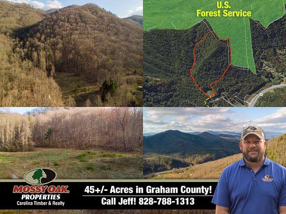 45 Acres of Recreational Land for Sale in Robbinsville, North Carolina