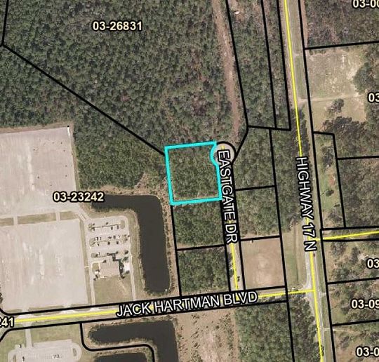 1.4 Acres of Commercial Land for Sale in Brunswick, Georgia