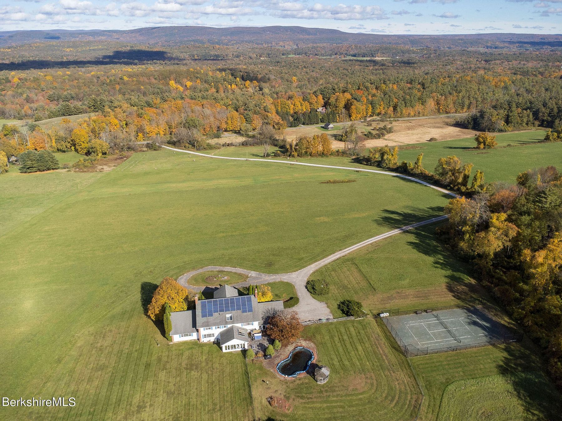 34 Acres of Land with Home for Sale in Egremont Town, Massachusetts
