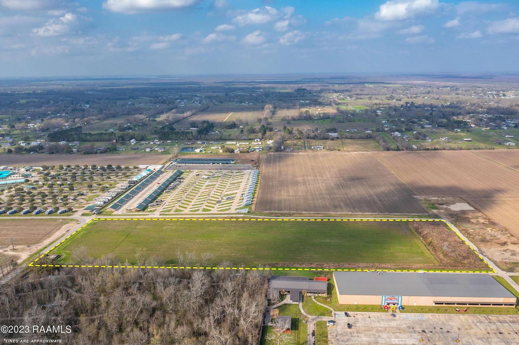 20.6 Acres of Commercial Land for Sale in Breaux Bridge, Louisiana