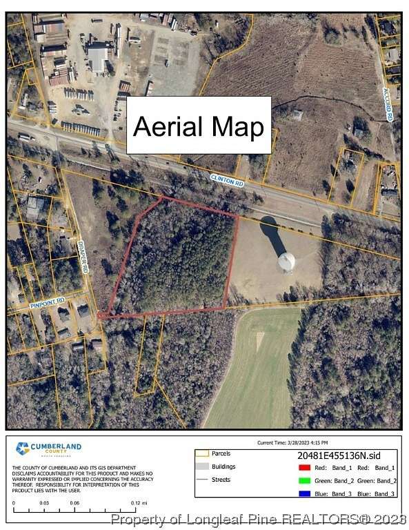 7 Acres of Residential Land for Sale in Fayetteville, North Carolina