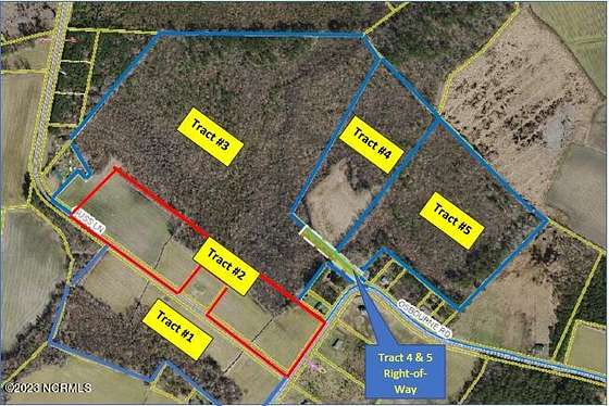 42.5 Acres of Land for Sale in Williamston, North Carolina