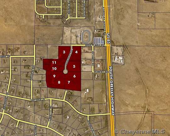 5 Acres of Mixed-Use Land for Lease in Cheyenne, Wyoming
