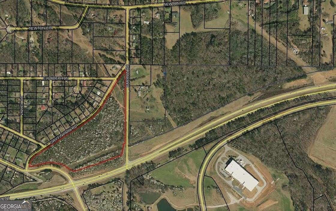 16.7 Acres of Commercial Land for Sale in Griffin, Georgia