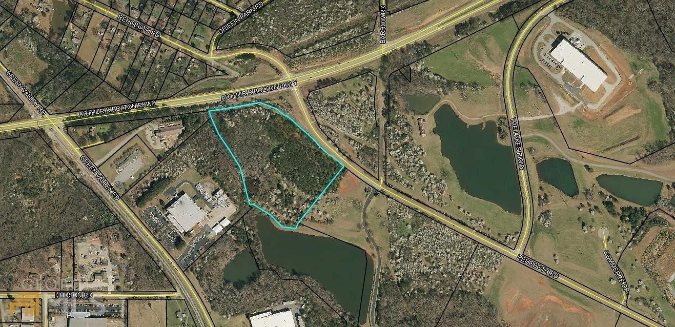 14.61 Acres of Commercial Land for Sale in Griffin, Georgia