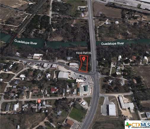 0.81 Acres of Commercial Land for Sale in McQueeney, Texas