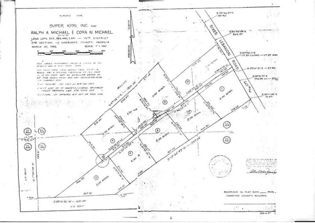 17.8 Acres of Land for Sale in Canton, Georgia