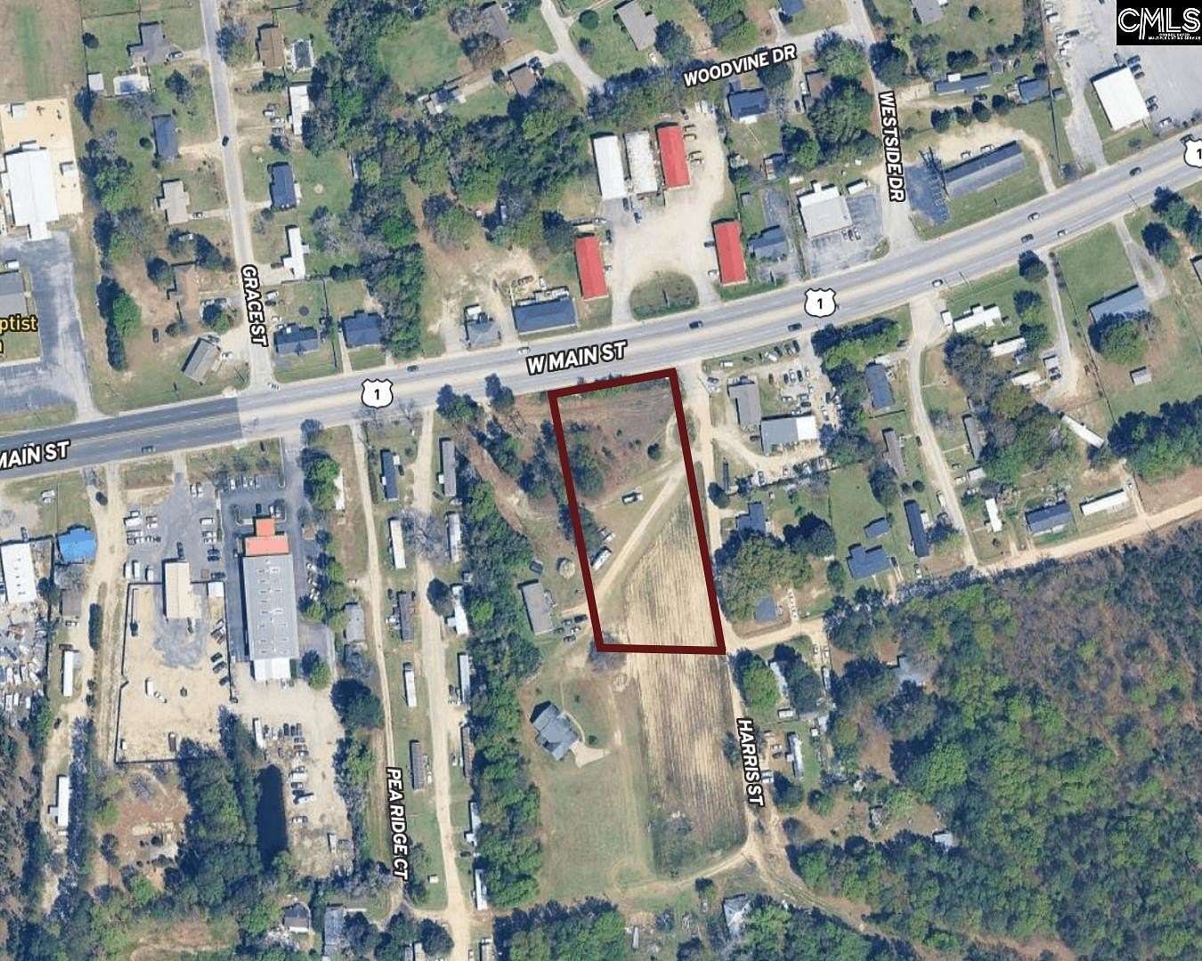 1.53 Acres of Commercial Land for Sale in Lexington, South Carolina