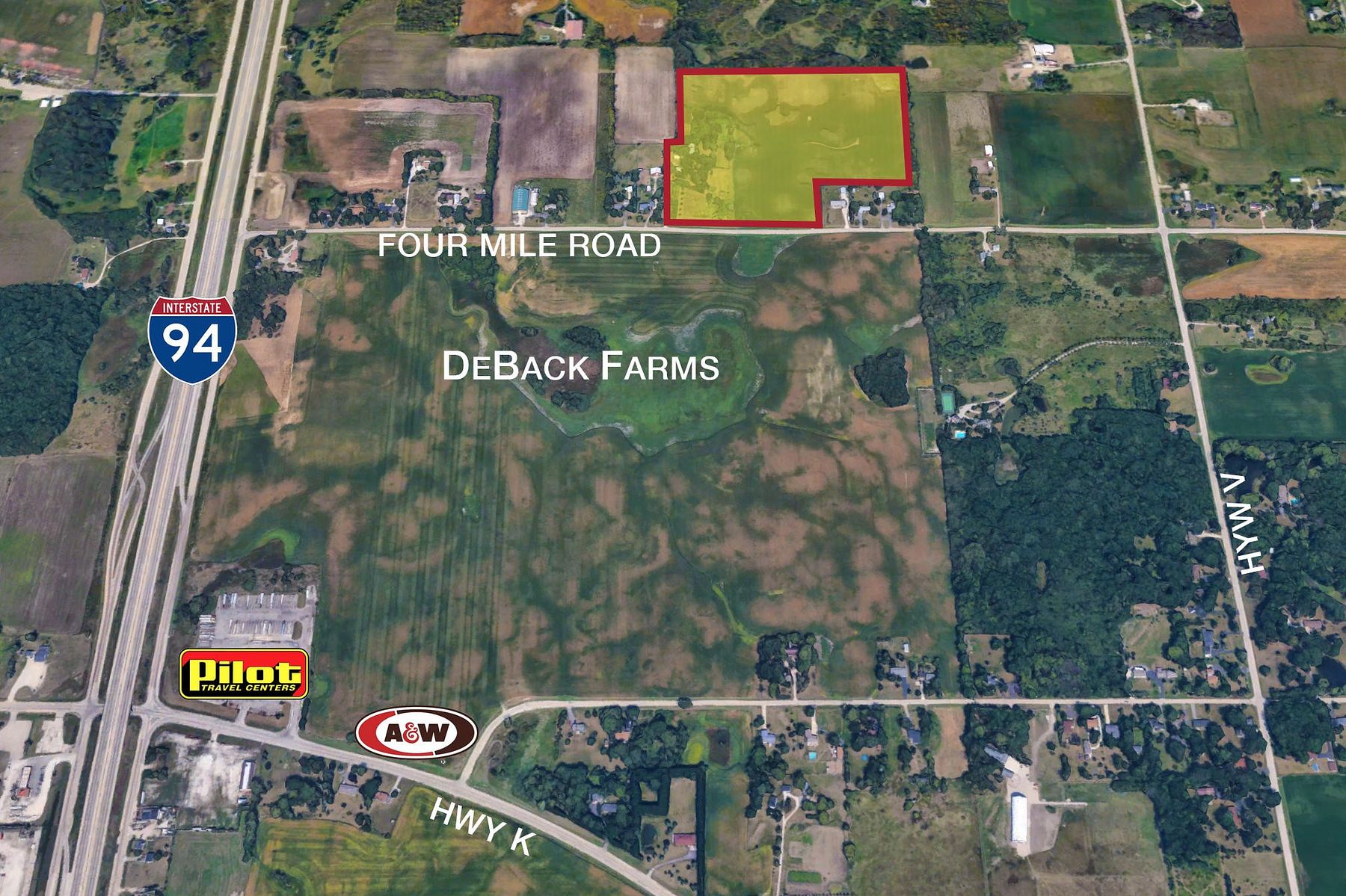 32.5 Acres of Agricultural Land for Sale in Franksville, Wisconsin