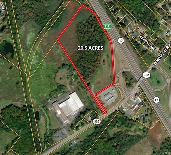 20.5 Acres of Commercial Land for Sale in Wallkill Town, New York