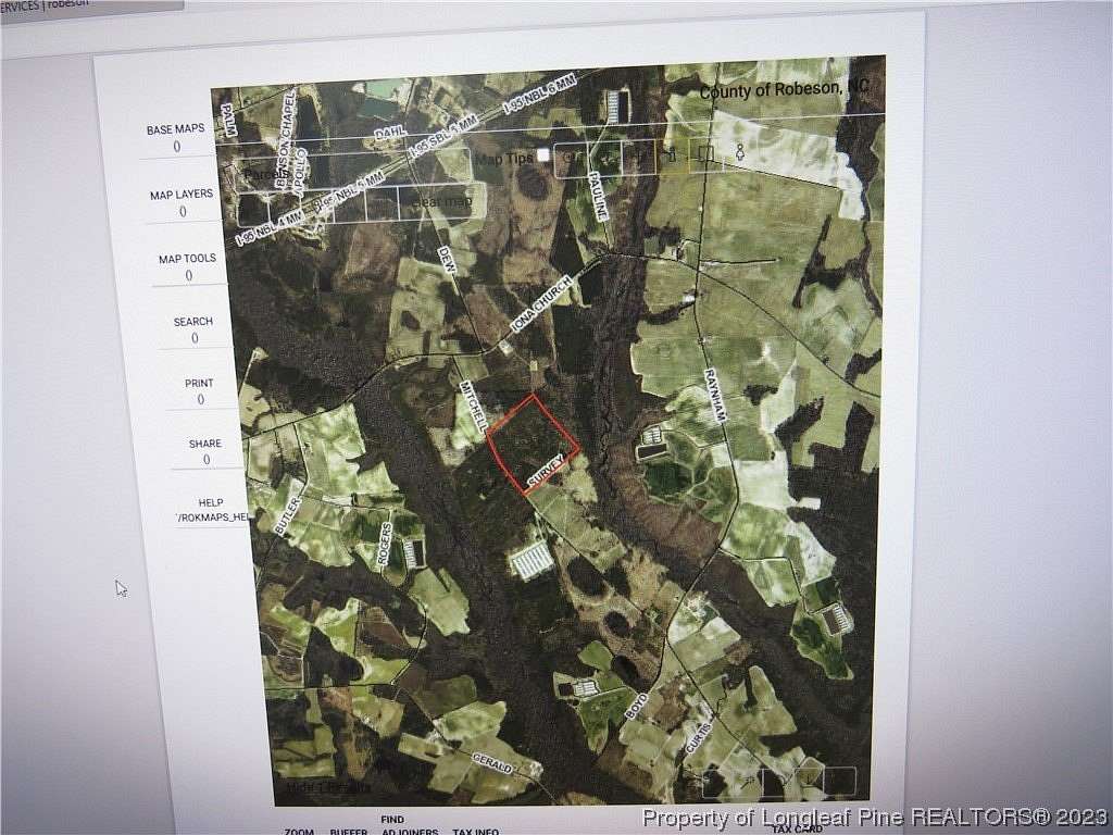 1.55 Acres of Residential Land for Sale in Fairmont, North Carolina