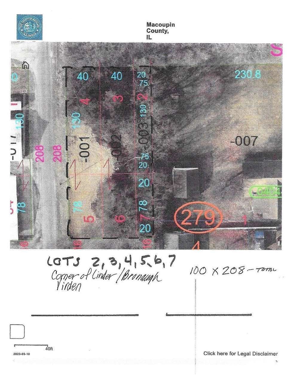 Residential Land for Sale in Virden, Illinois