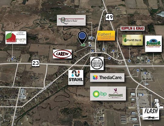 4.6 Acres of Commercial Land for Sale in Green Lake, Wisconsin