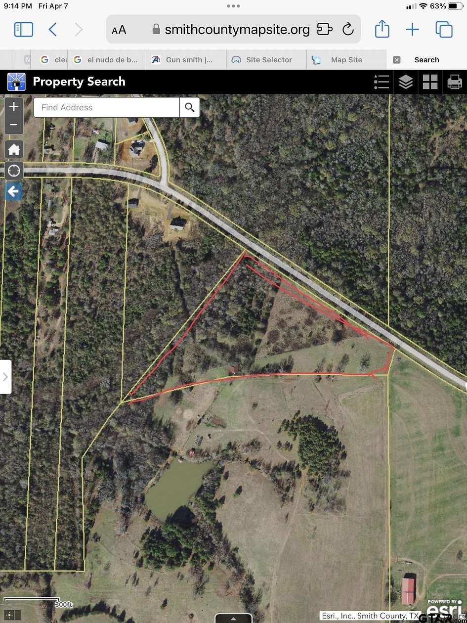 13.1 Acres of Land for Sale in Tyler, Texas