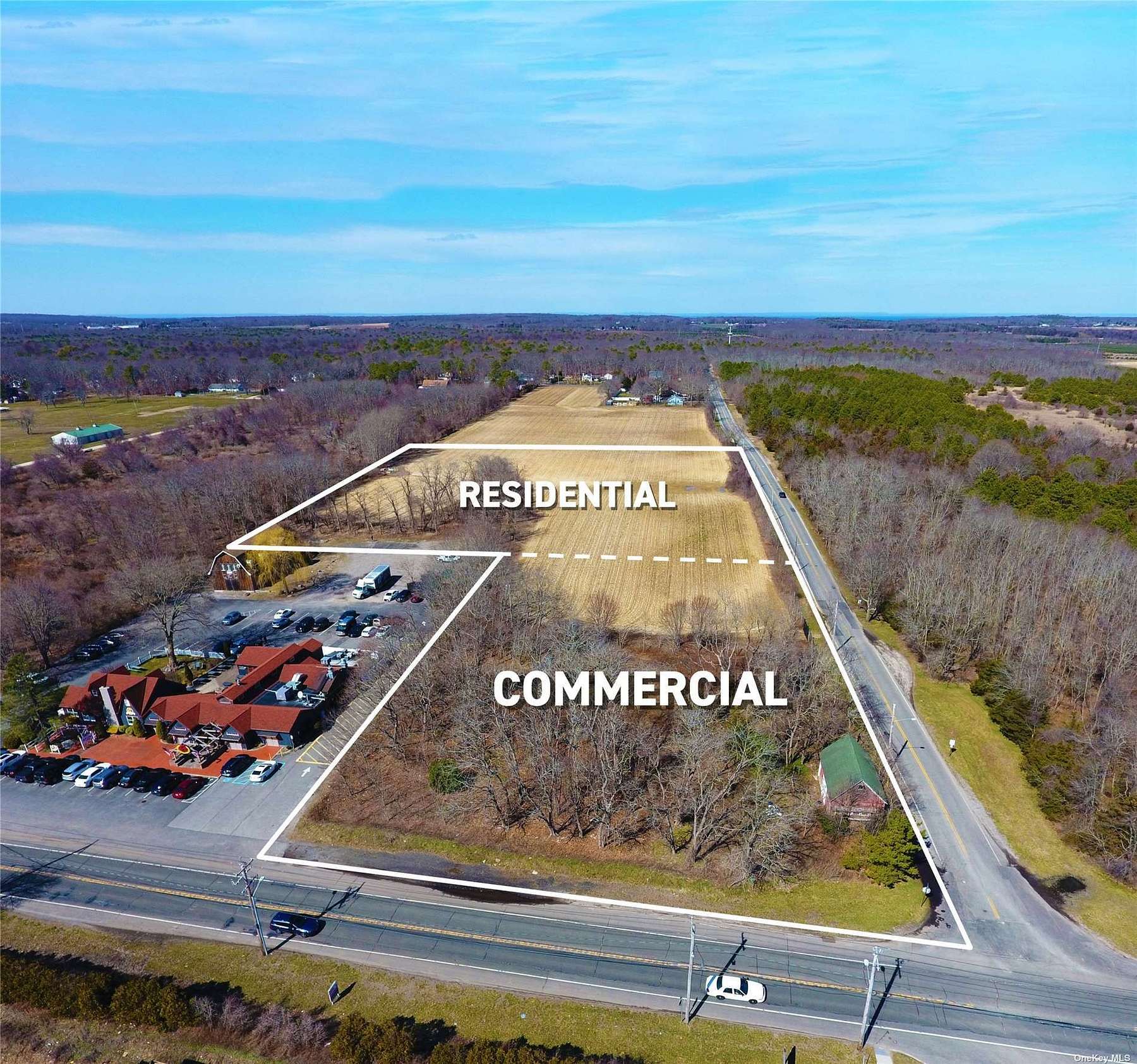 7.9 Acres of Commercial Land for Sale in Calverton, New York