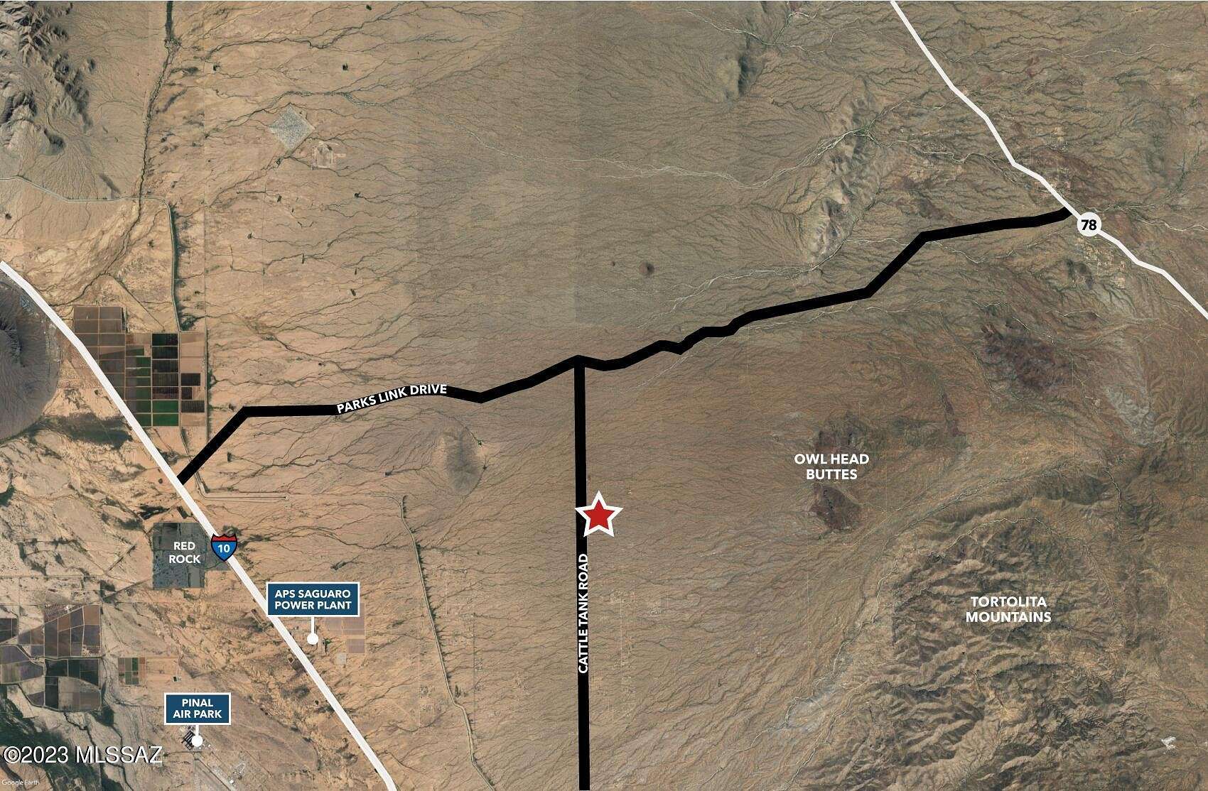 80 Acres of Land for Sale in Marana, Arizona