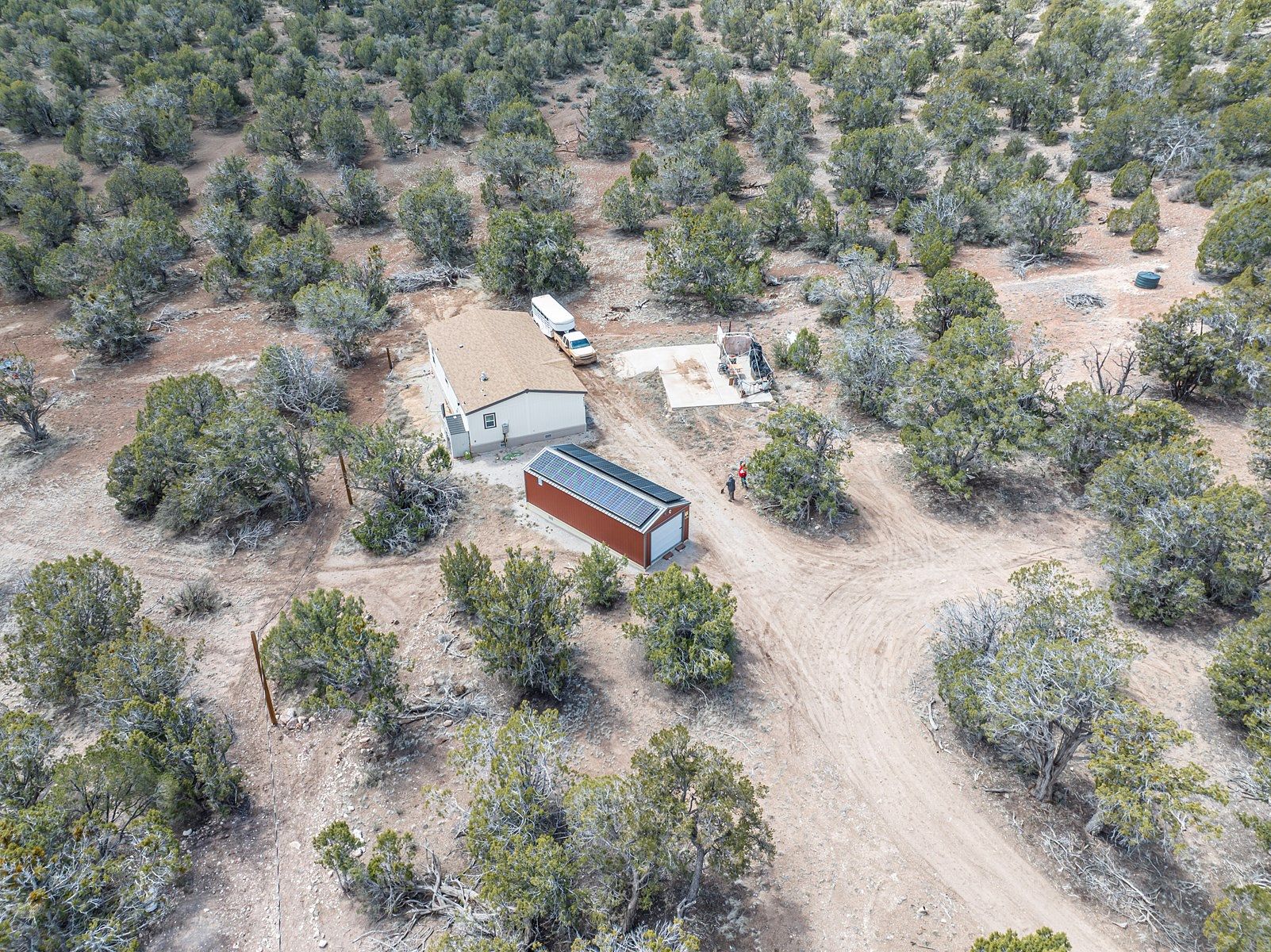 36.1 Acres of Recreational Land with Home for Sale in Seligman, Arizona