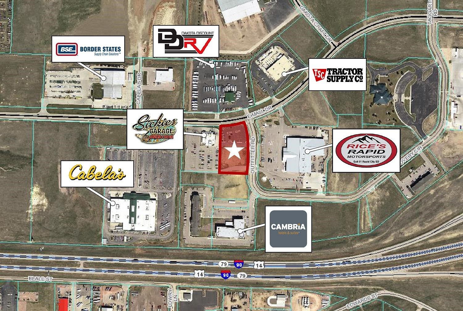 1.8 Acres of Commercial Land for Sale in Rapid City, South Dakota