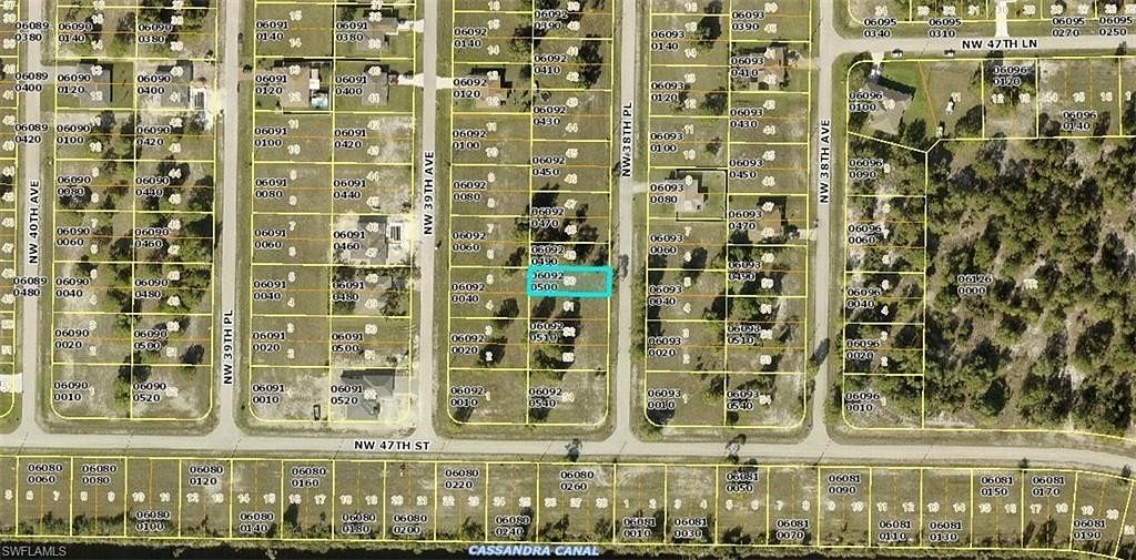 0.12 Acres of Residential Land for Sale in Cape Coral, Florida