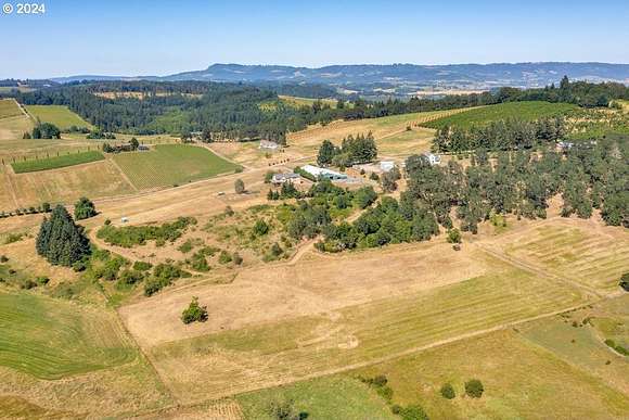 20 Acres of Agricultural Land with Home for Sale in Carlton, Oregon