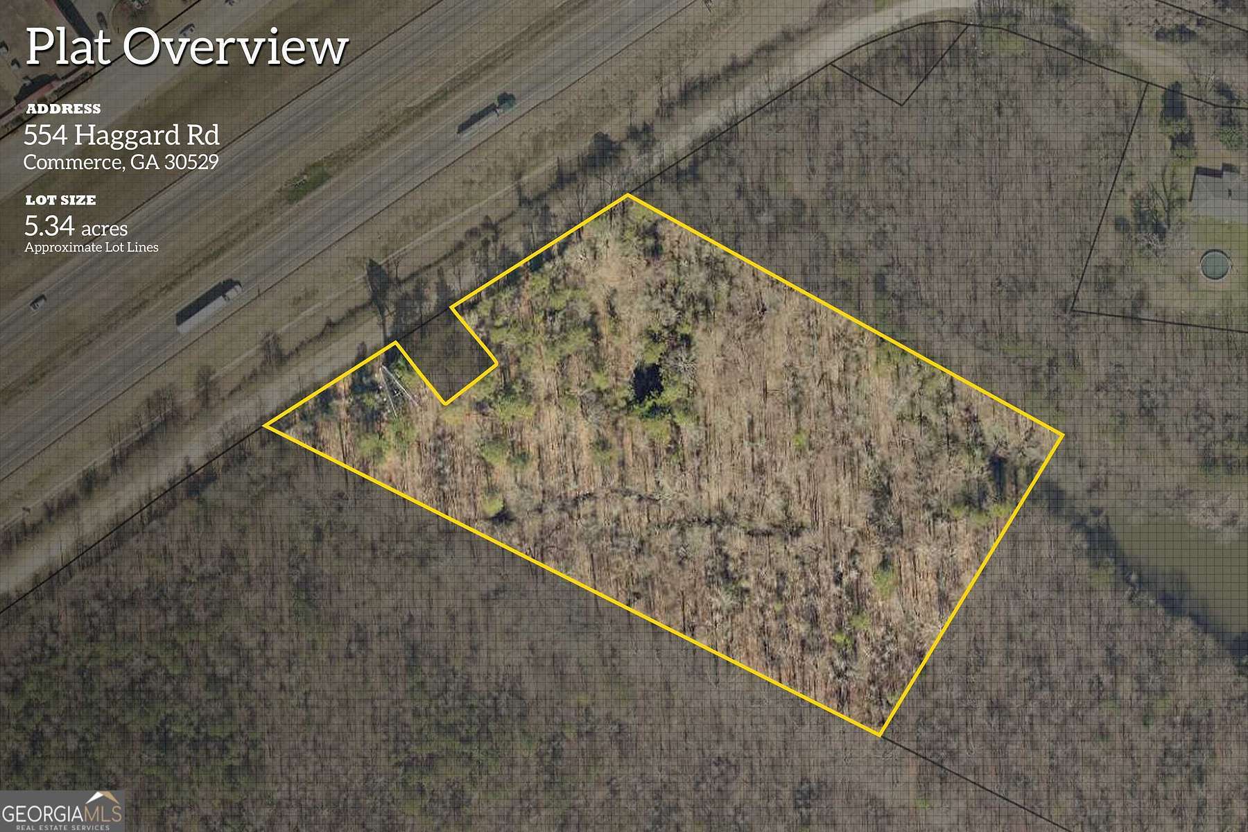 5.3 Acres of Commercial Land for Sale in Commerce, Georgia