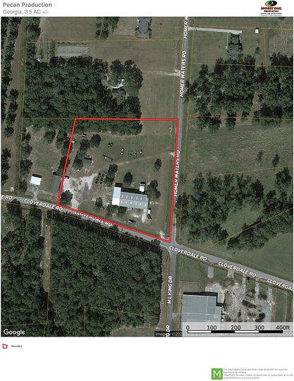 3.6 Acres of Commercial Land for Sale in Glennville, Georgia