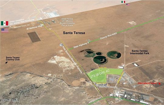 272 Acres of Land for Sale in Santa Teresa, New Mexico